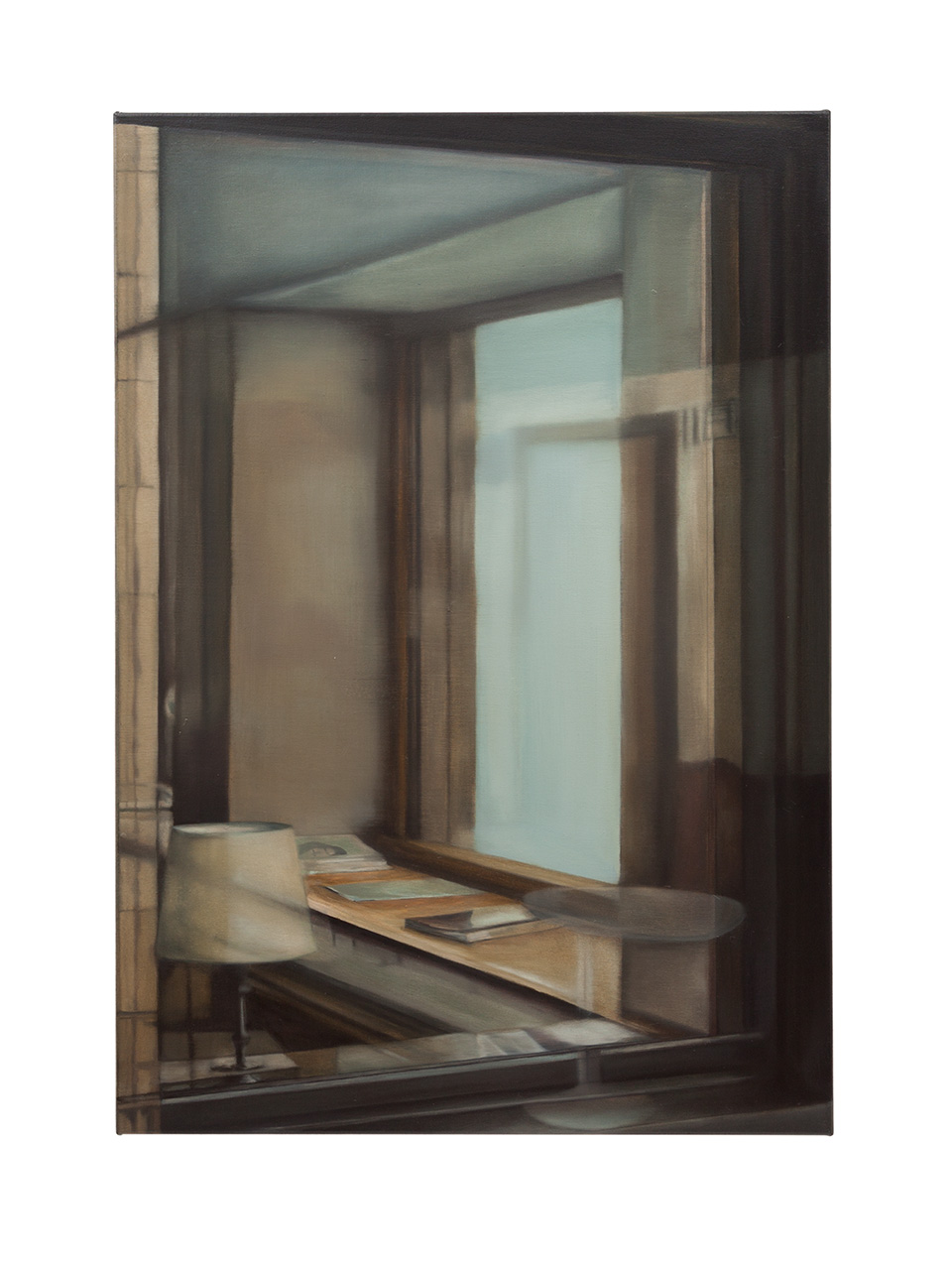 <p>o.T. (Alpenhof II) 2015, 100 x 70 cm, Öl auf Leinwand</p>