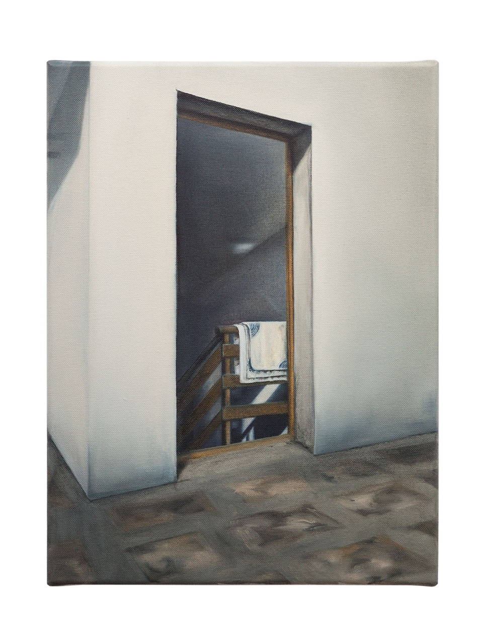 <p>o.T. 2015, 40 x 30 cm, Öl auf Leinwand</p>