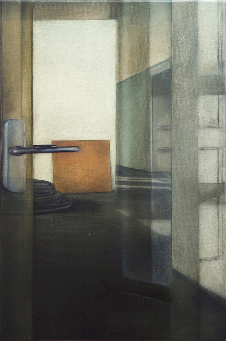 <p>o.T. 2015, 60 x 40 cm, Öl auf Leinwand</p>