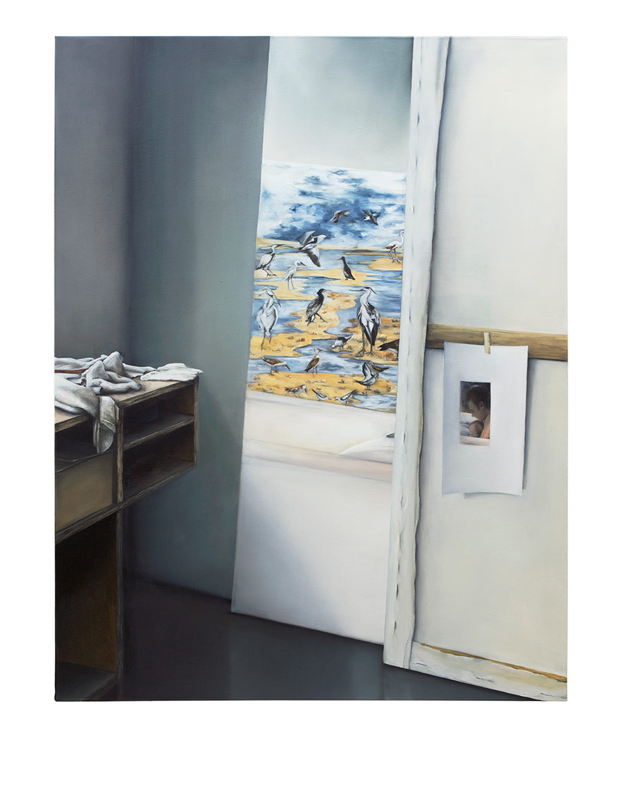 <p>n.n. (essay Bonnard) 2014, 130 x 100 cm, oil on canvas</p>