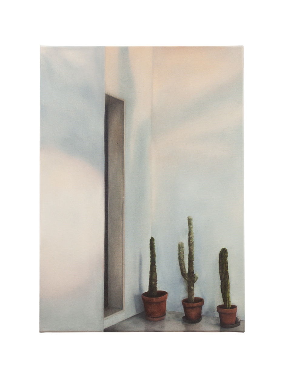 <p>o.T. 2015, 70 x 50 cm, Öl auf Leinwand</p>