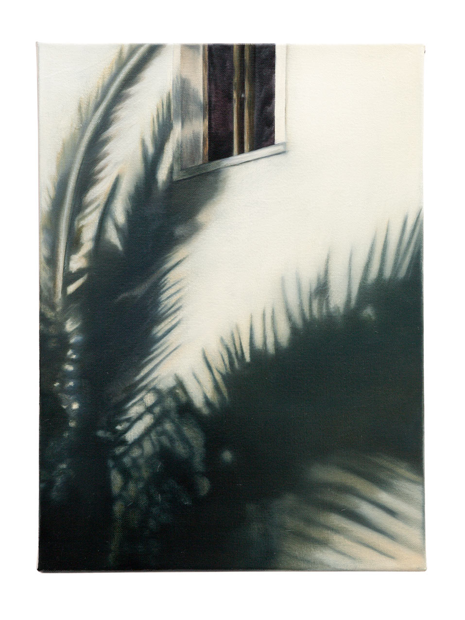 <p>o.T. (Palme 4) 2015, 45 x 33 cm, Öl auf Leinwand</p>