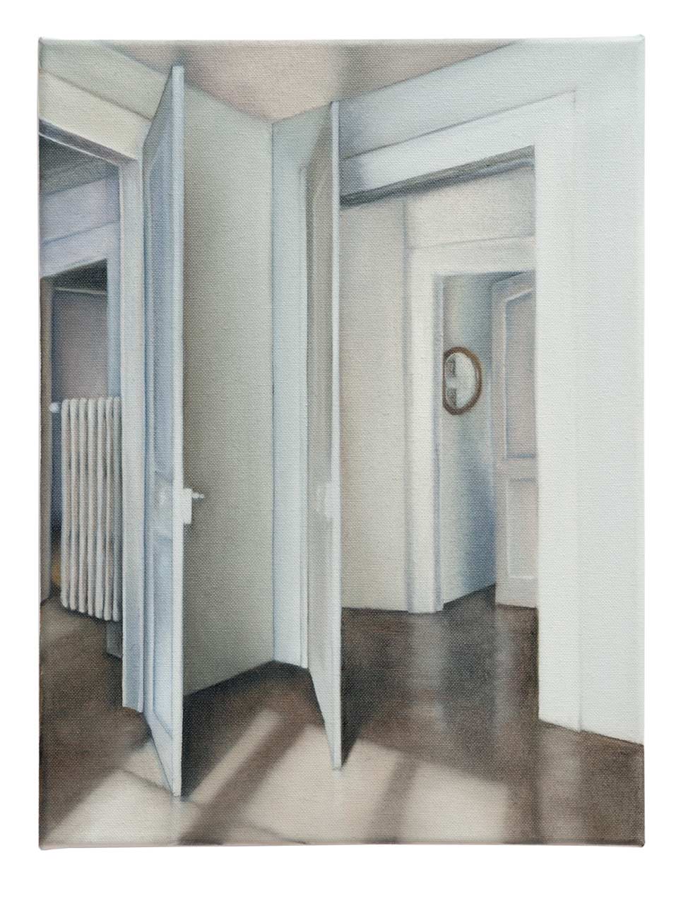 <p>o.T. 2015, 40 x 30 cm, Öl auf Leinwand</p>