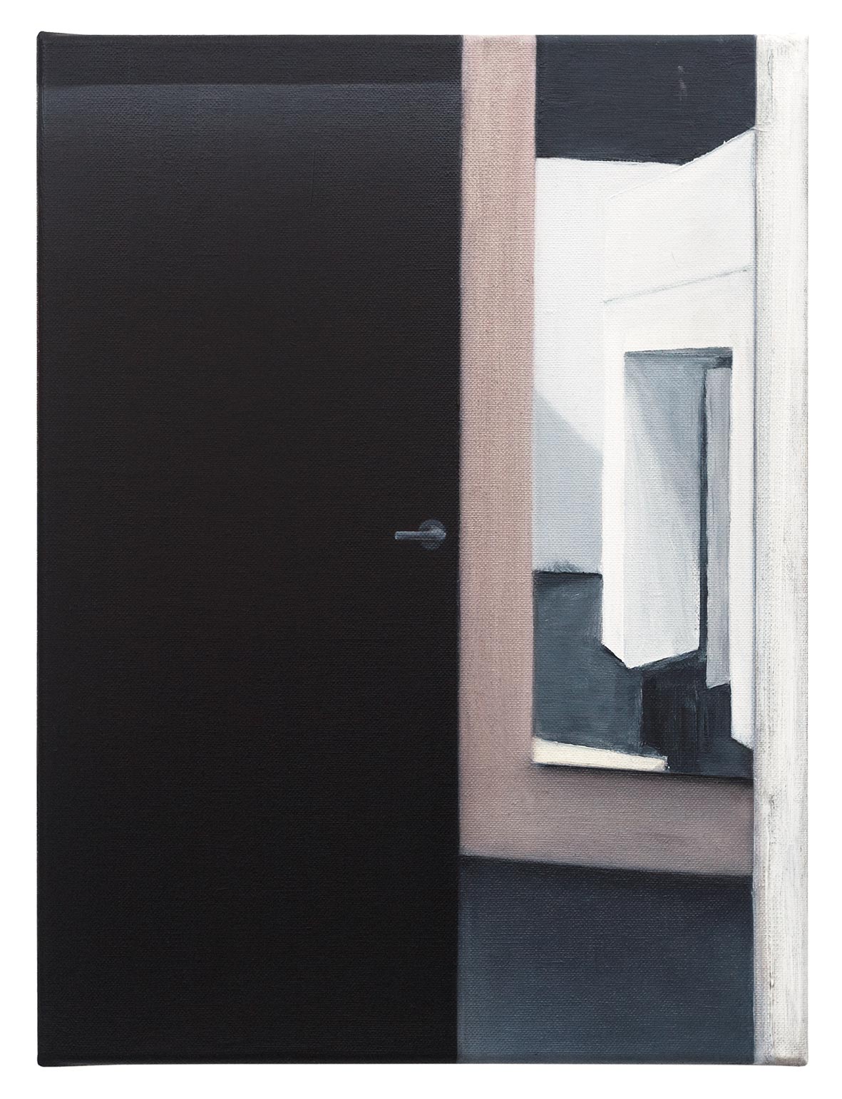 <p>untitled (black door 2) 2021, 40 x 30 cm, oil on canvas</p>