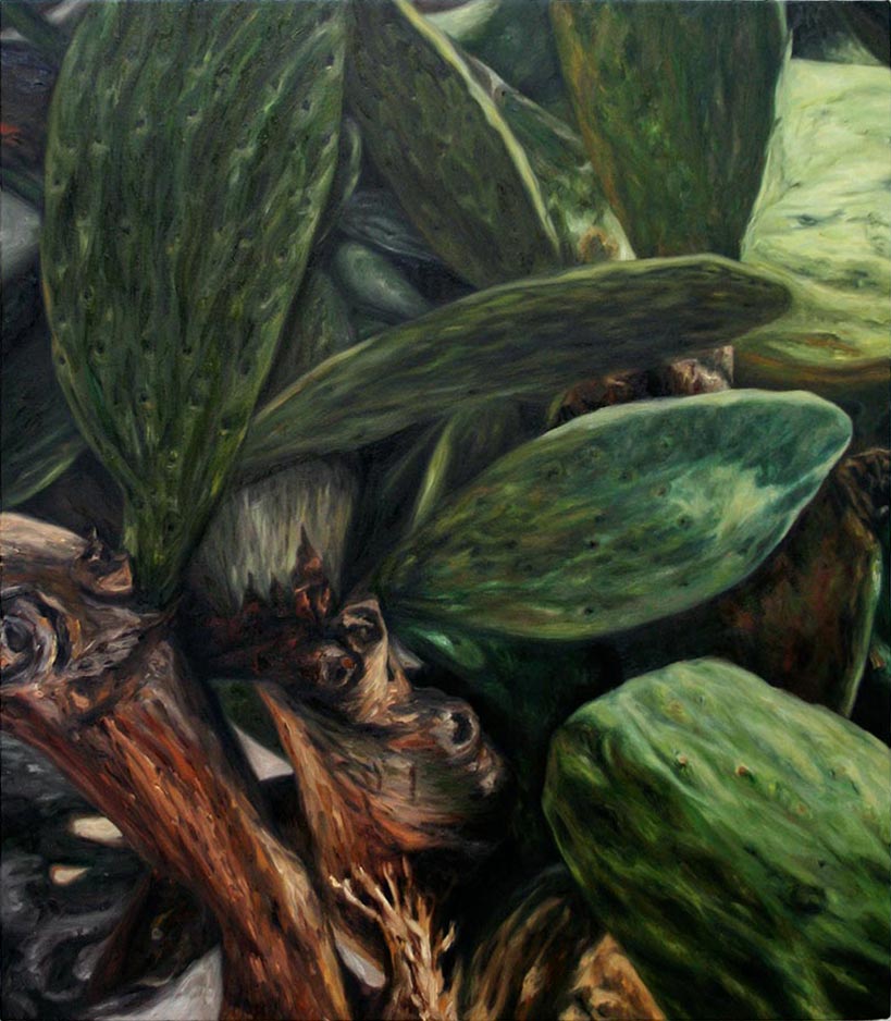<p>untitled 2009, 80 x 70 cm, oil on canvas</p>