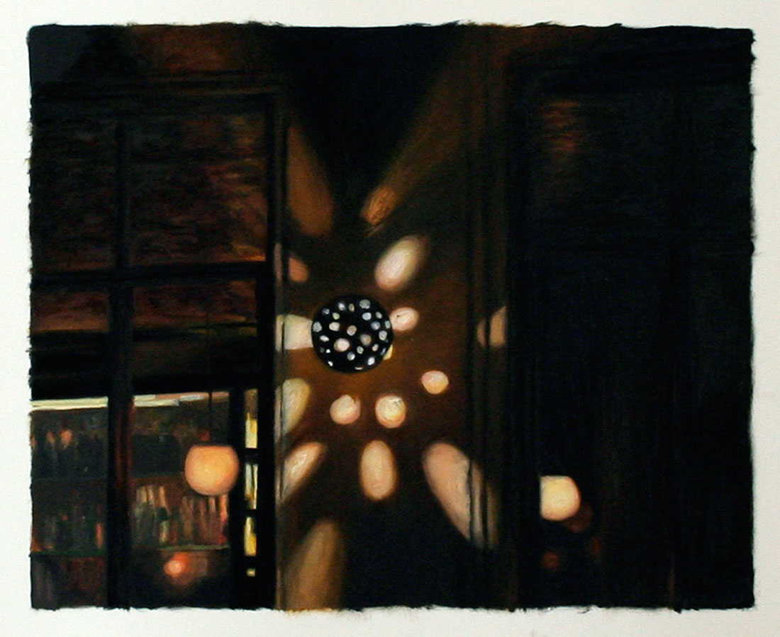 <p>untitled (lights 8) 2008, 23 x 29 cm, oil on paper</p>