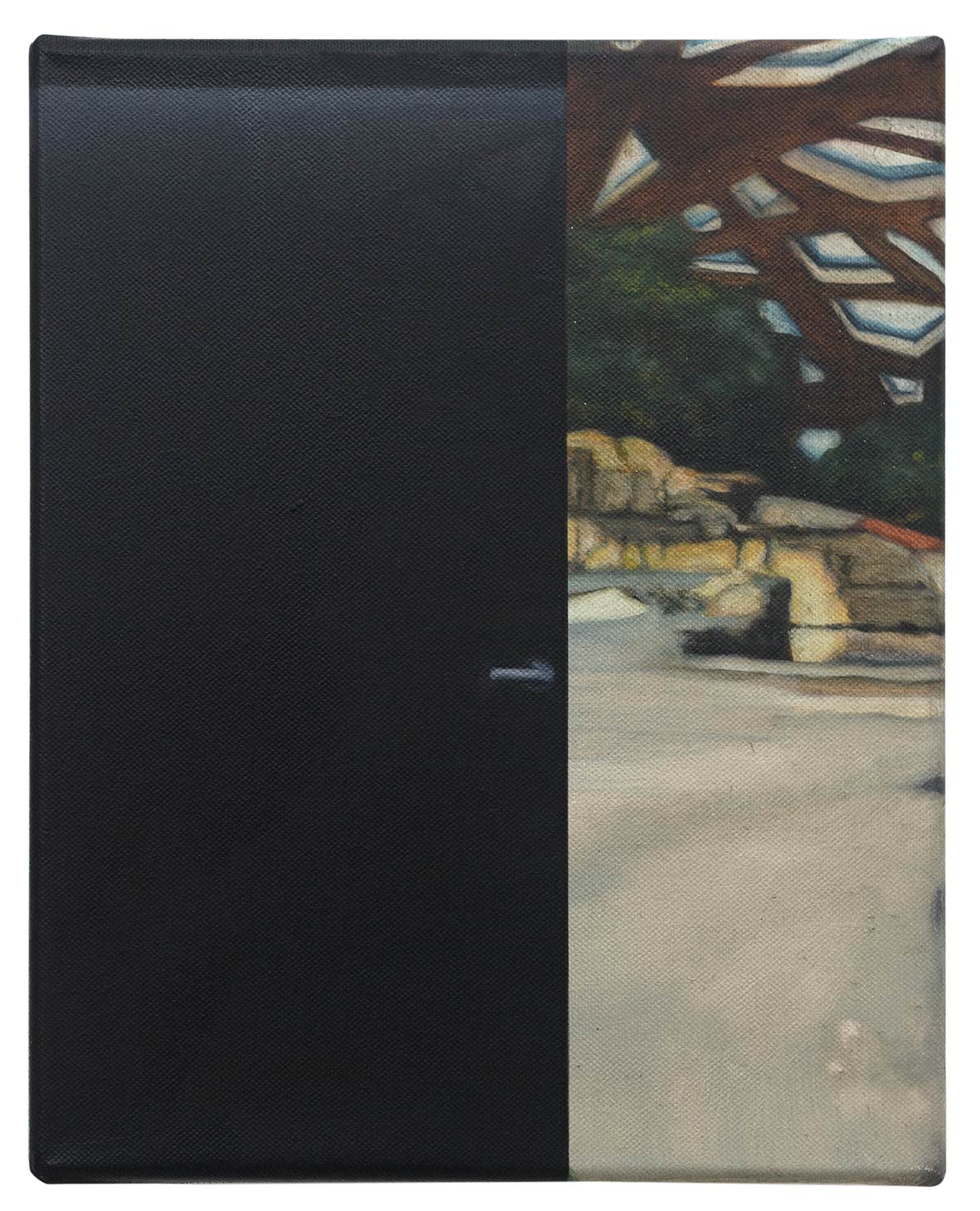 <p>untitled (black door 4) 2021, 30 x 24 cm, oil on canvas</p>