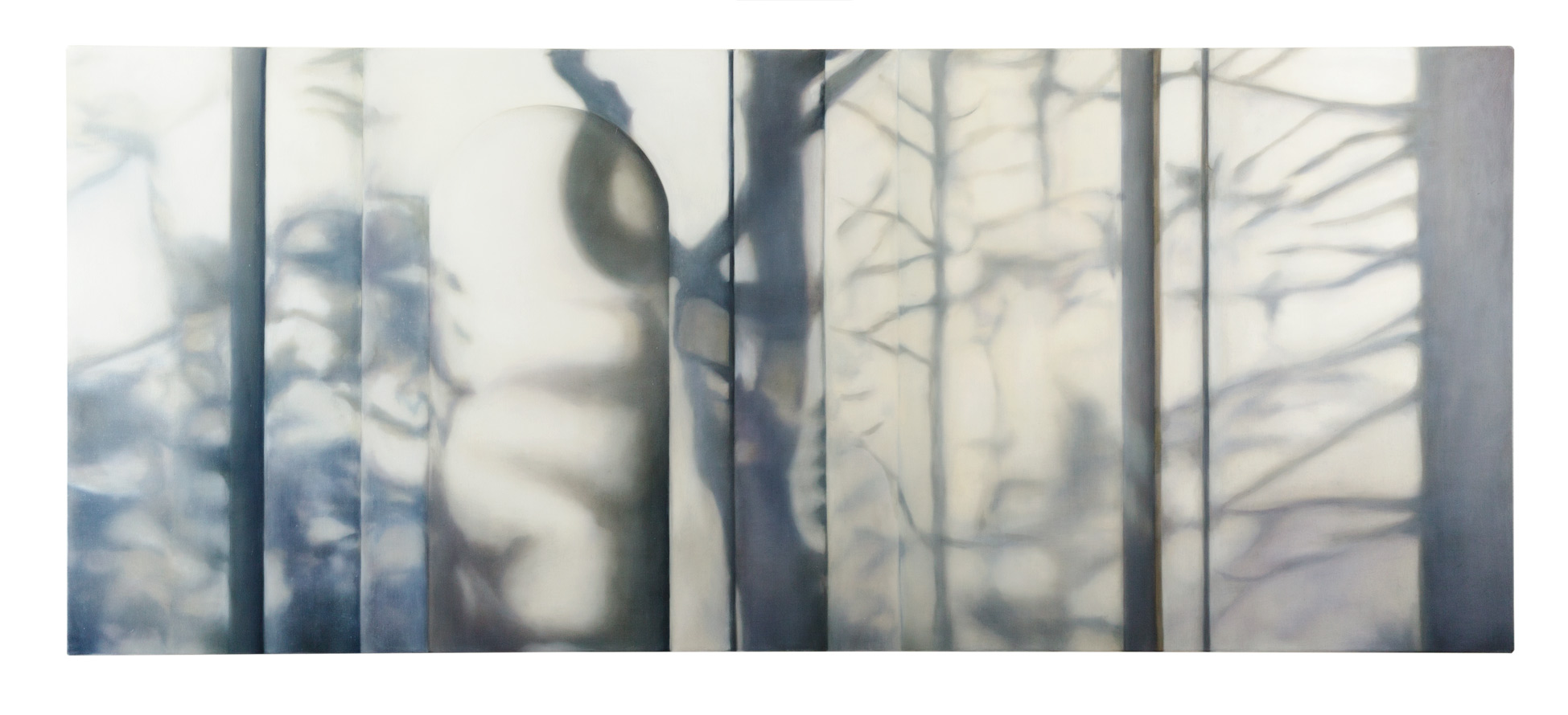 <p>untitled 2017, 100 x 240 cm, oil on canvas</p>
<p>o.T. 2017, 30 x 24 cm, Öl auf Leinwand</p>