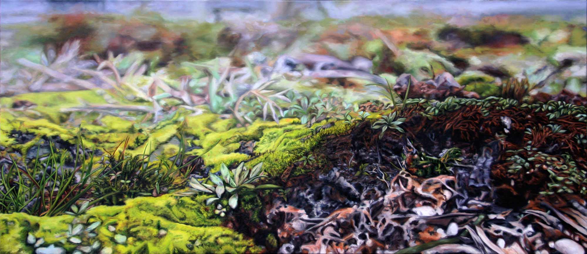 <p>untitled 2008, 100 x 230 cm, oil on canvas</p>