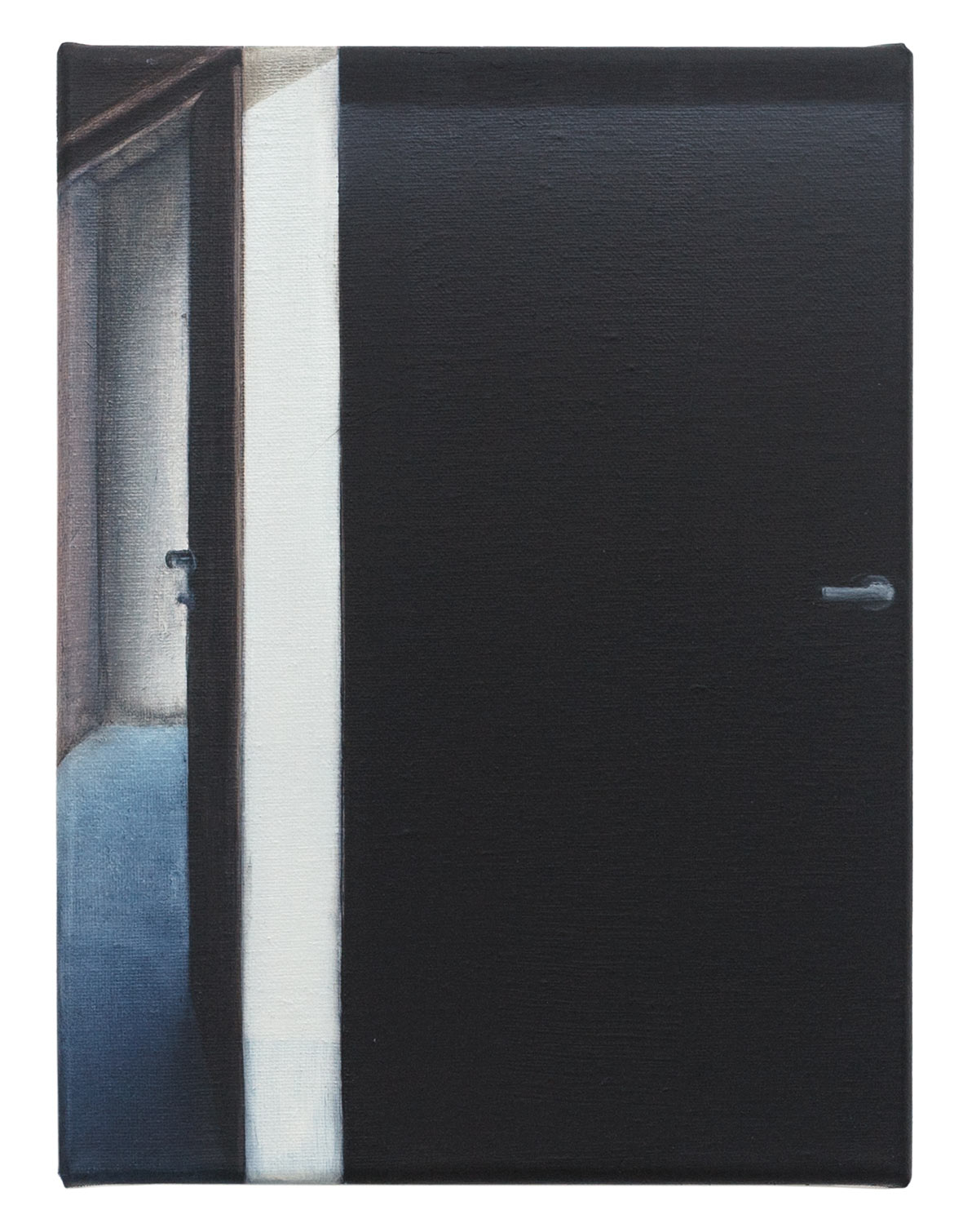 <p>untitled (black door 3) 2021, 24 x 18 cm, oil on canvas</p>
<p> </p>